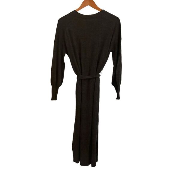 Boden NWT Knitted Cardigan Wool Cashmere Blend Grey Minimalist Elegant Dress 6 - Picture 7 of 14